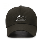 Equiluxe Tack "Jumping Into Kentucky" Perforated Ball Cap - Equiluxe Tack