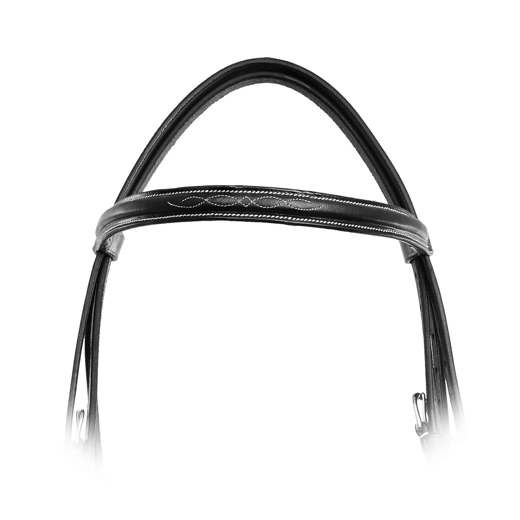 Equiluxe Traditional Fancy Raised Figure 8 Bridle With Laced Reins - Equiluxe Tack - Equiluxe Tack