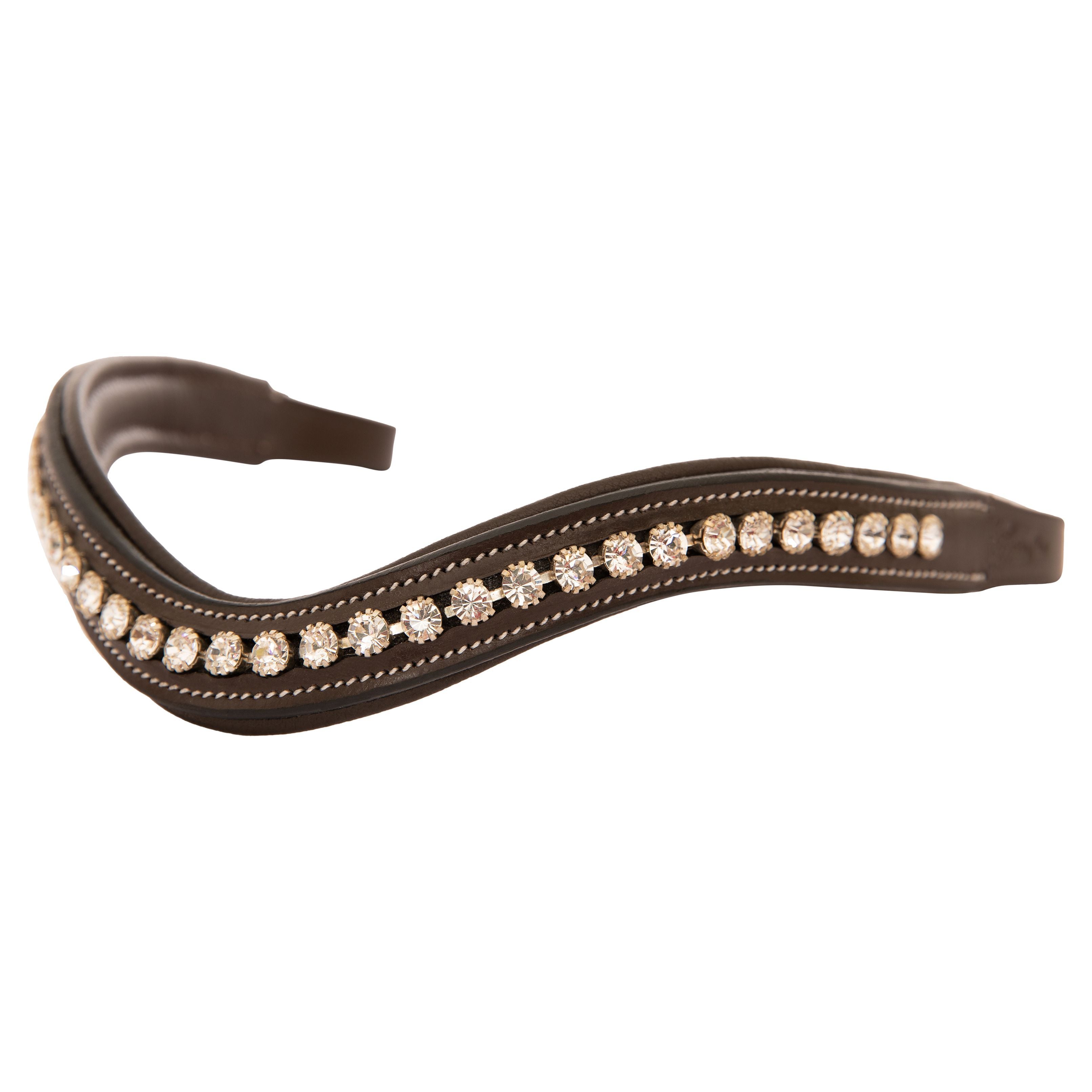 Equiluxe White Crystal Browband - Equiluxe Tack - Equiluxe Tack