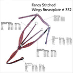 Equiluxe Wings Breastplate with Running Attachment - Equiluxe Tack - Equiluxe Tack