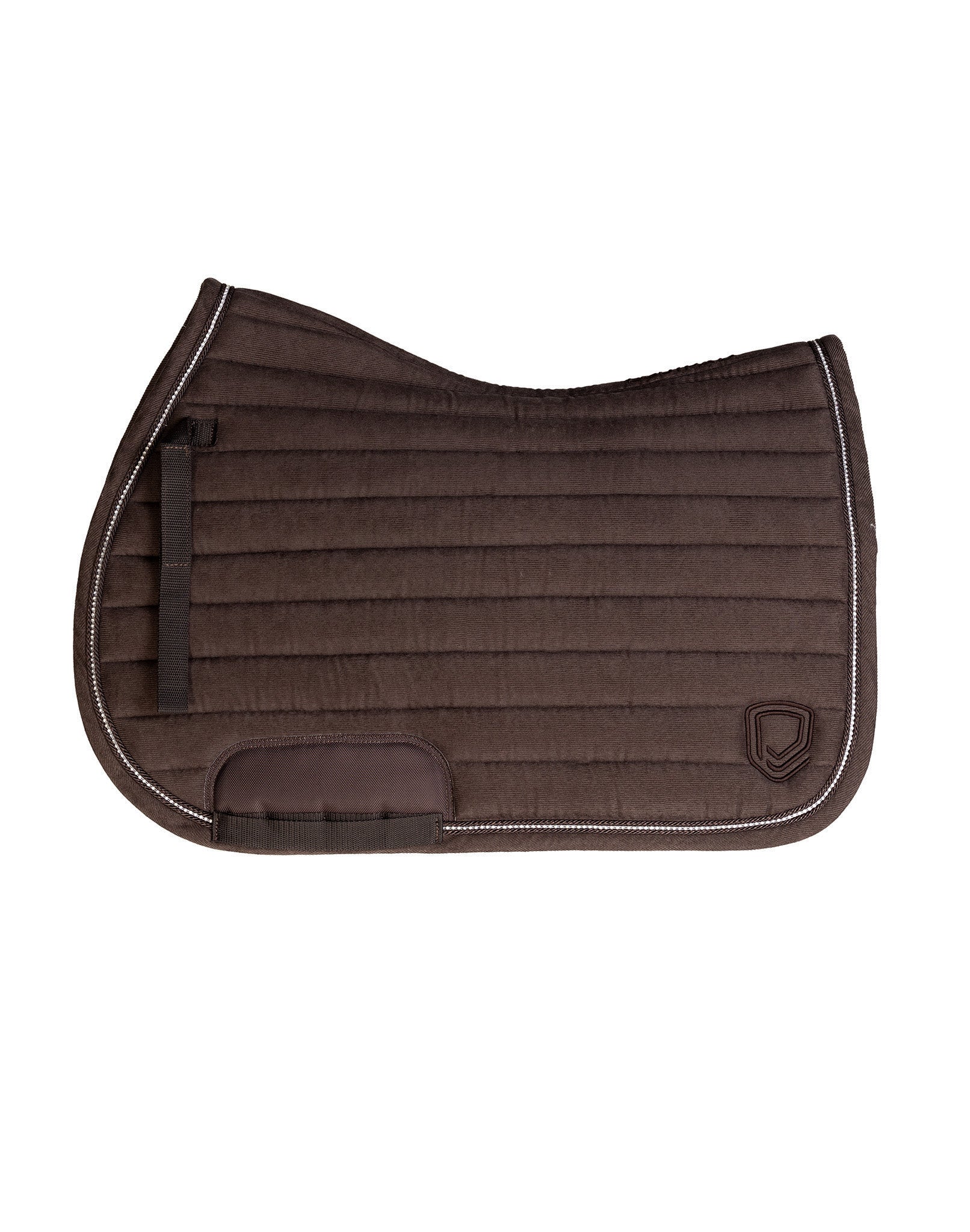 Equipad Corduroy Jumping / AP Pad - Brown - Equipad Equestrian - Equiluxe Tack