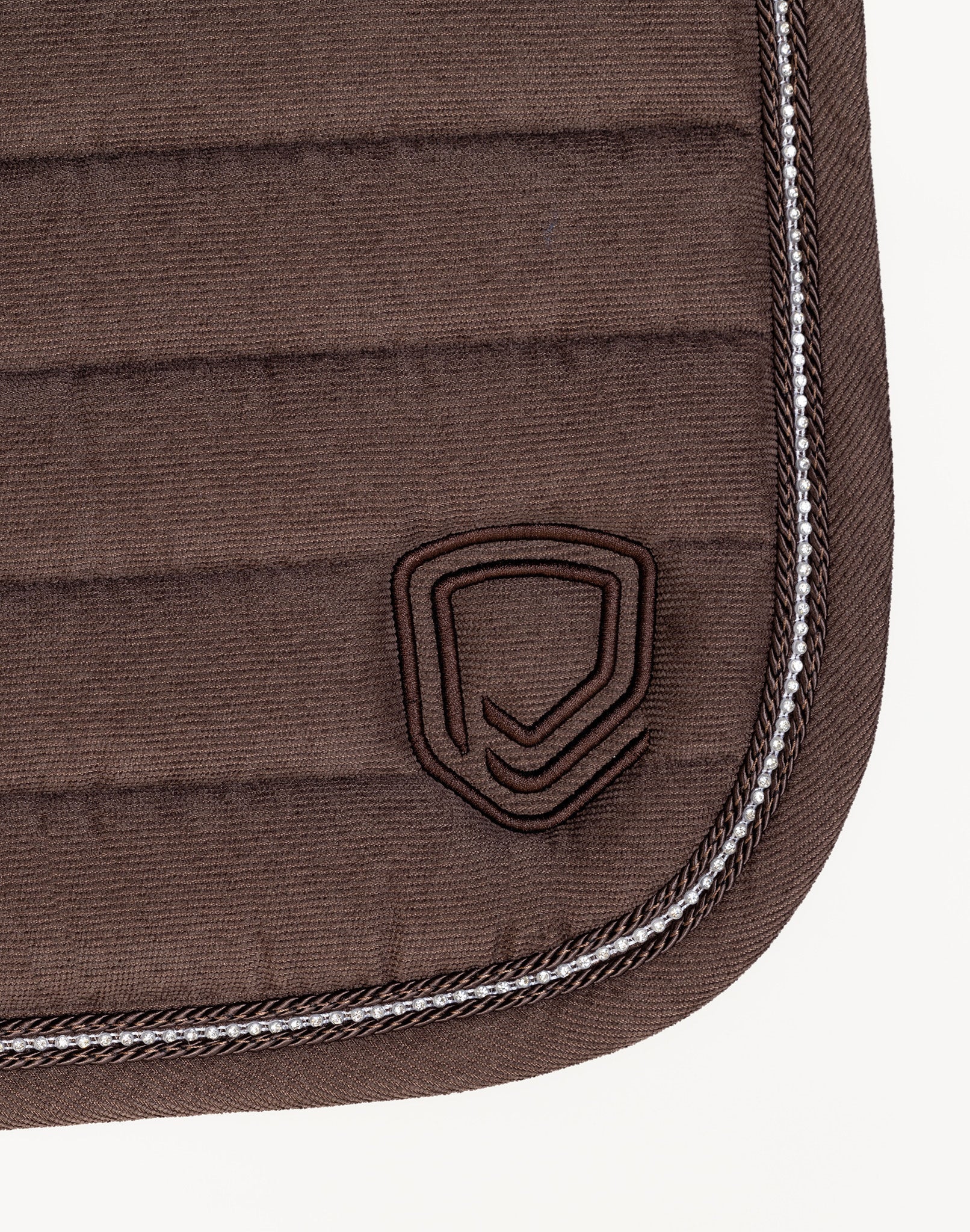 Equipad Corduroy Jumping / AP Pad - Brown - Equipad Equestrian - Equiluxe Tack