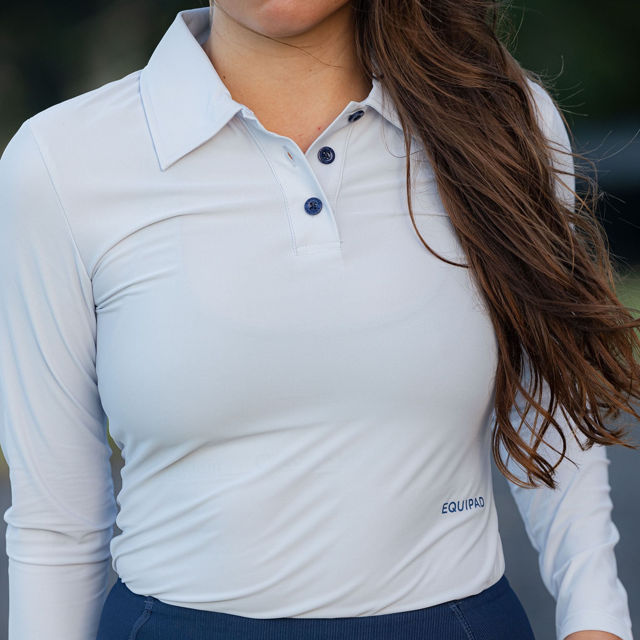 Equipad Equestrian Polo Shirt Long Sleeve - Equipad Equestrian - Equiluxe Tack
