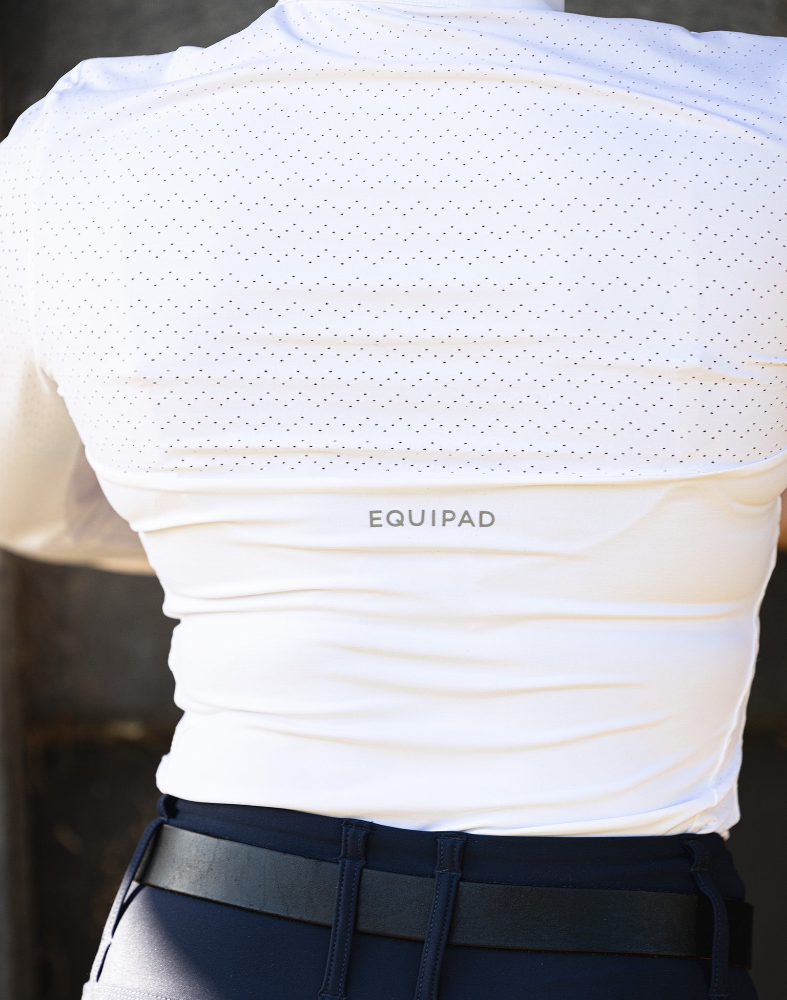 Equipad Marcela Show Shirt - Long Sleeve - White - Equipad - Equiluxe Tack