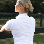 Equipad Marcela Show Shirt - Short Sleeve - White - Equipad - Equiluxe Tack