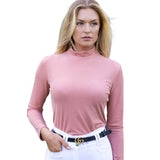 Equisite Alesia Perforated Turtleneck Riding Shirt - Equisite - Equiluxe Tack