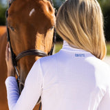 Equisite Alesia Perforated Turtleneck Riding Shirt - Equisite - Equiluxe Tack