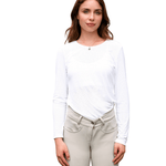 Equisite Cadence Long Sleeve Perforated Shirt - Equisite - Equiluxe Tack