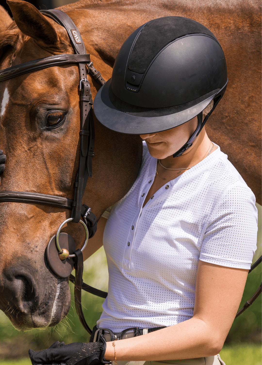Equisite Elements of Style Naomi Short Sleeve Shirt - Equiluxe Tack