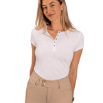 Equisite Elements of Style Naomi Short Sleeve Shirt - Equiluxe Tack