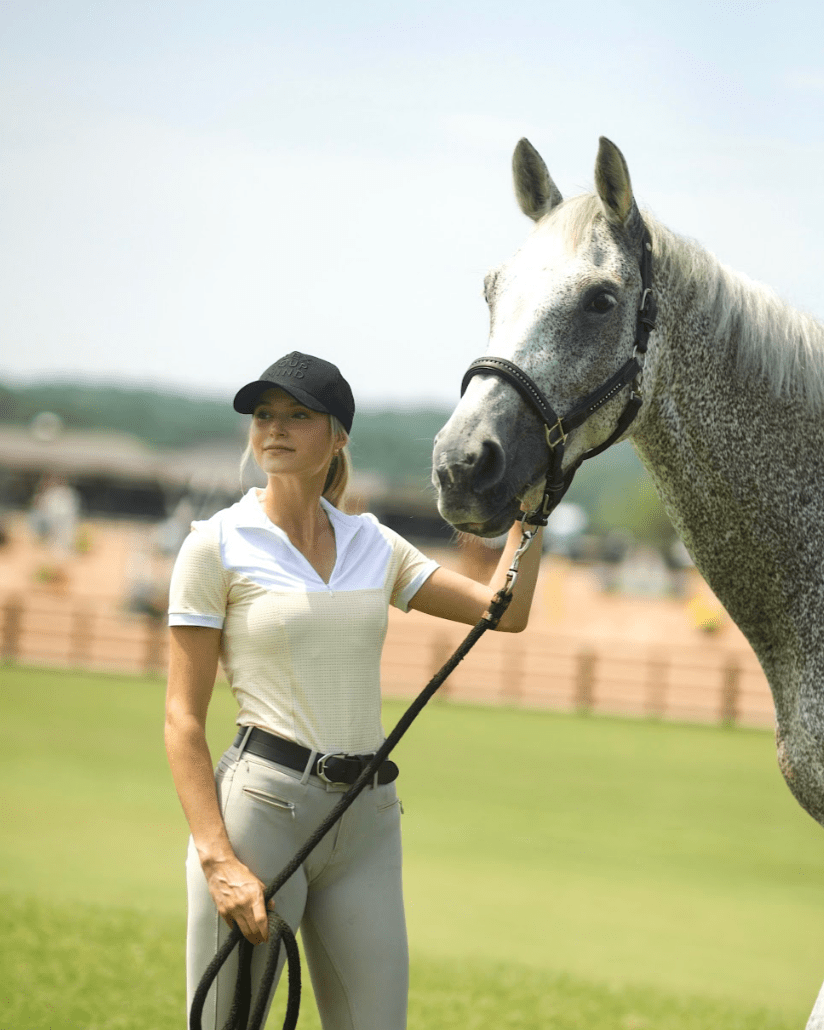 Equisite Genevieve Short Sleeve Show Shirt - Equiluxe Tack