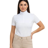 Equisite 'Genevieve' Short Sleeve Show Shirt - Equisite - Equiluxe Tack