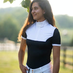 Equisite 'Genevieve' Short Sleeve Show Shirt - Equisite - Equiluxe Tack