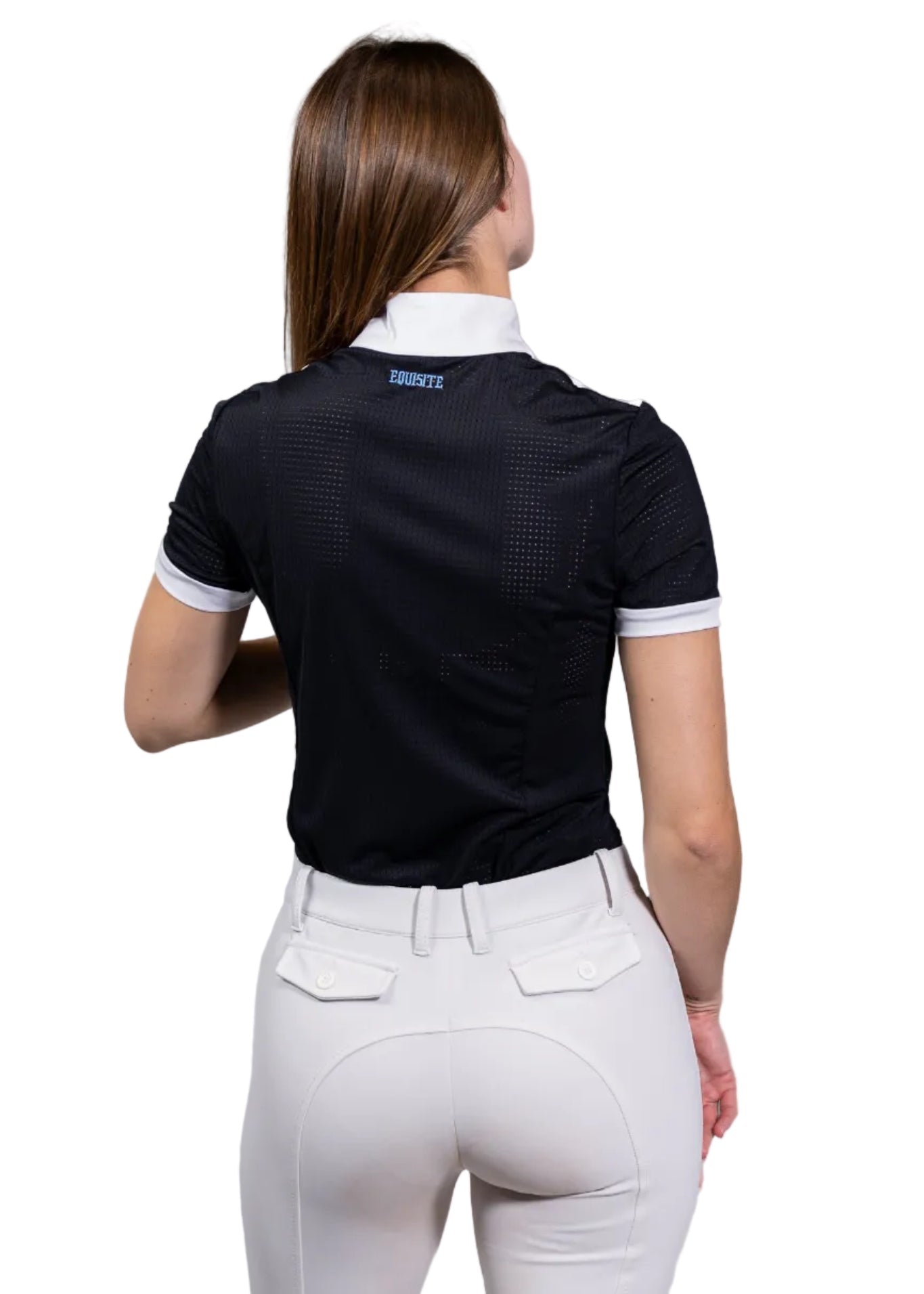 Equisite Genevieve Short Sleeve Show Shirt - Equiluxe Tack