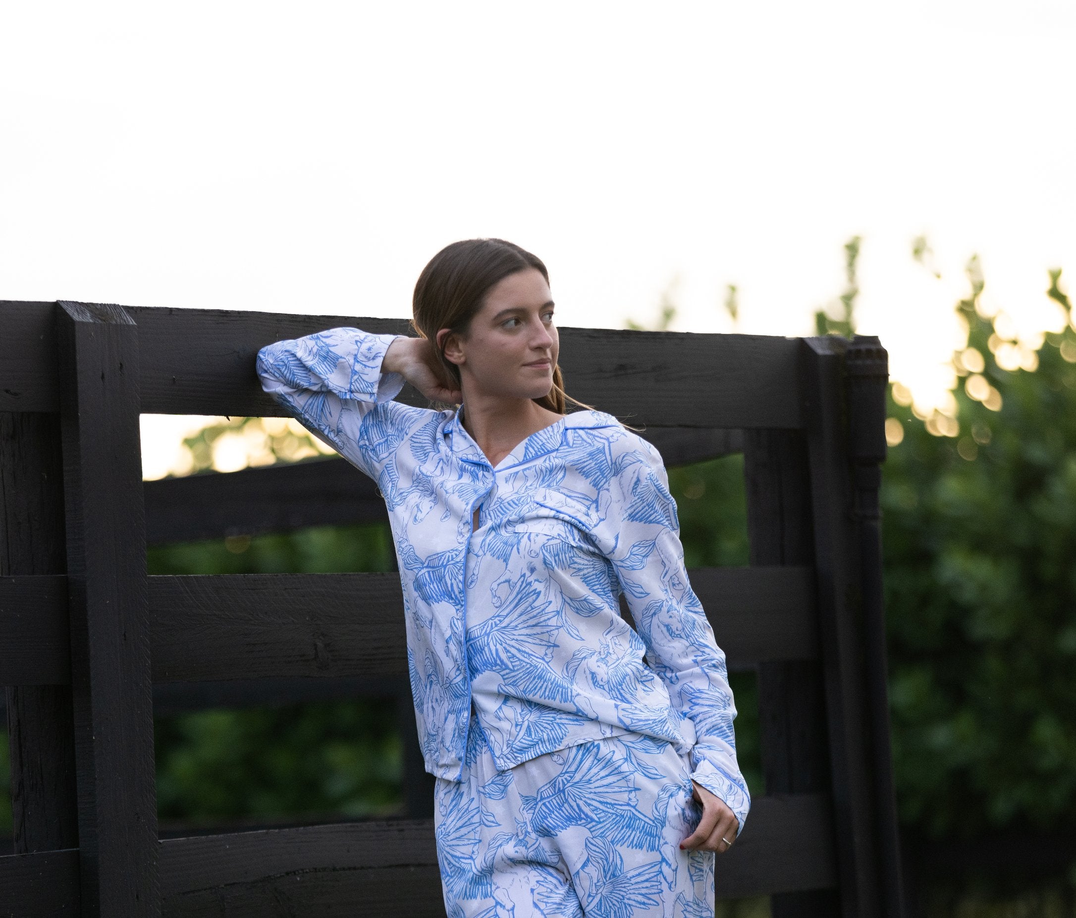 Equisite Layla Pajama Shirt - Equisite - Equiluxe Tack