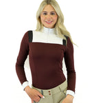 Equisite Nadine Vented Mesh Show Shirt - Equisite - Equiluxe Tack