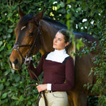 Equisite Nadine Vented Mesh Show Shirt - Equisite - Equiluxe Tack