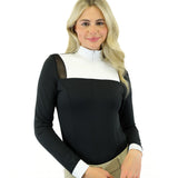 Equisite Nadine Vented Mesh Show Shirt - Equisite - Equiluxe Tack