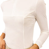 Equisite Pauline Perforated Show Shirt Shirt - Equisite - Equiluxe Tack