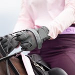 Equisk SteadyHands Riding Gloves - GREY - Equisk - Equiluxe Tack