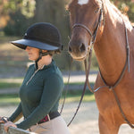 EquiVisor® Sport - 4.5" & 3" Brim - Black - Equivisor - Equiluxe Tack