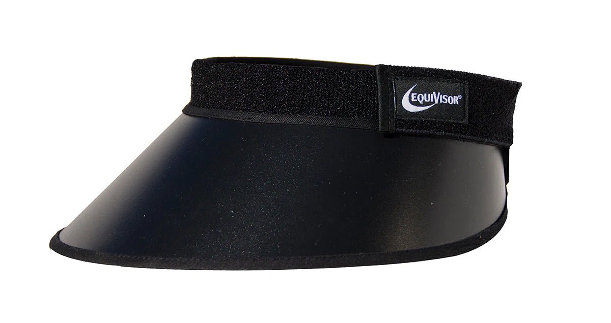 EquiVisor® Sport - 4.5" & 3" Brim - Black - Equivisor - Equiluxe Tack