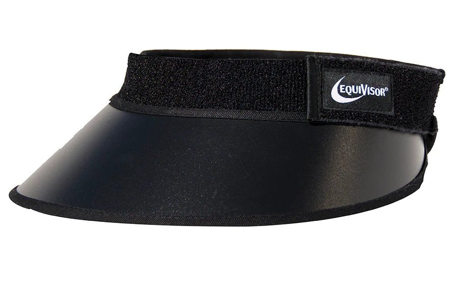 EquiVisor® Sport - 4.5" & 3" Brim - Black - Equivisor - Equiluxe Tack