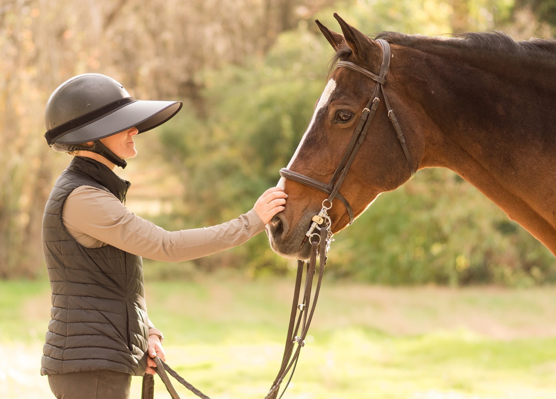 EquiVisor® Sport - 4.5" & 3" Brim - EquiVisor® - Equiluxe Tack