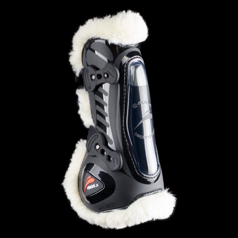 eShock Legend Front Velcro Fluffy Boot - eQuick - Equiluxe Tack