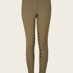 Espoir Coquet Olive kneepatch Coolmax Breeches - Espoir Equestrian - Equiluxe Tack