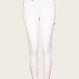 Espoir Coquet White Show Bamboo Breeches - Espoir Equestrian - Equiluxe Tack