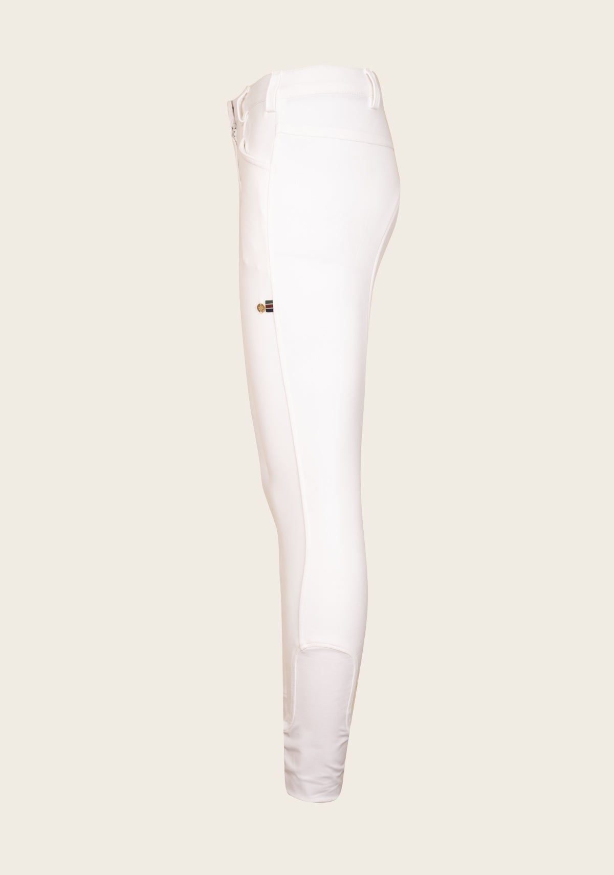 Espoir Coquet White Show Bamboo Breeches - Espoir Equestrian - Equiluxe Tack