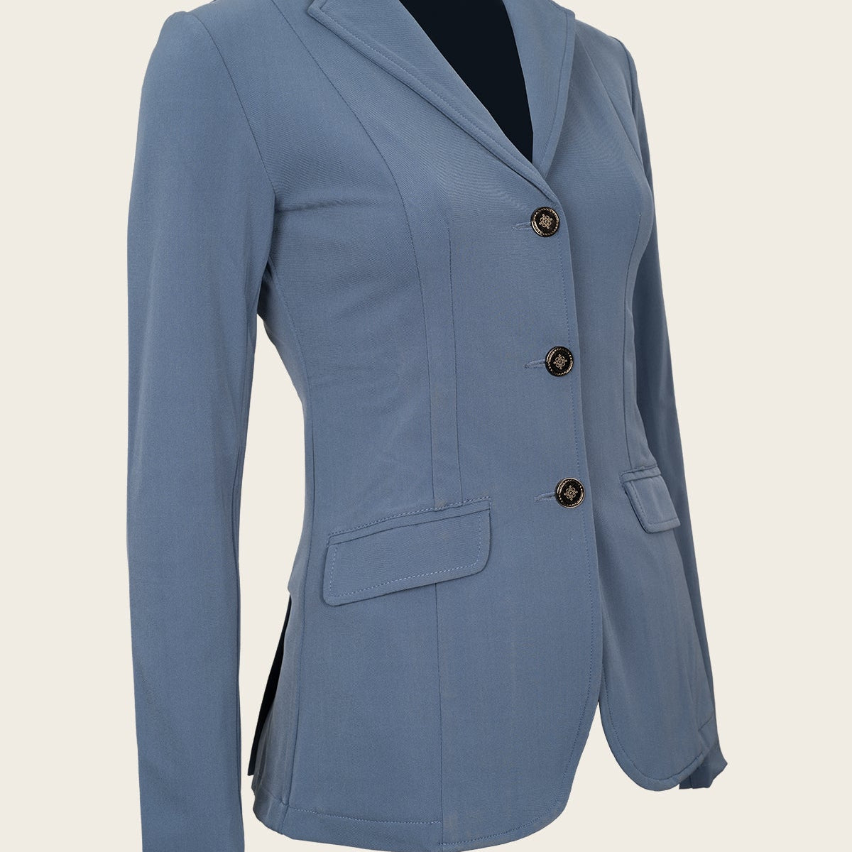 Espoir Hunter Show Jacket Mid Blue - Espoir Equestrian - Equiluxe Tack