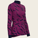 ESPOIR in Berry Quarter Zip Sun Shirt - Espoir Equestrian - Equiluxe Tack