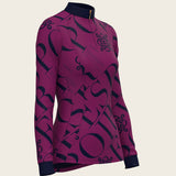 ESPOIR in Berry Quarter Zip Sun Shirt - Espoir Equestrian - Equiluxe Tack