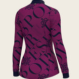 ESPOIR in Berry Quarter Zip Sun Shirt - Espoir Equestrian - Equiluxe Tack