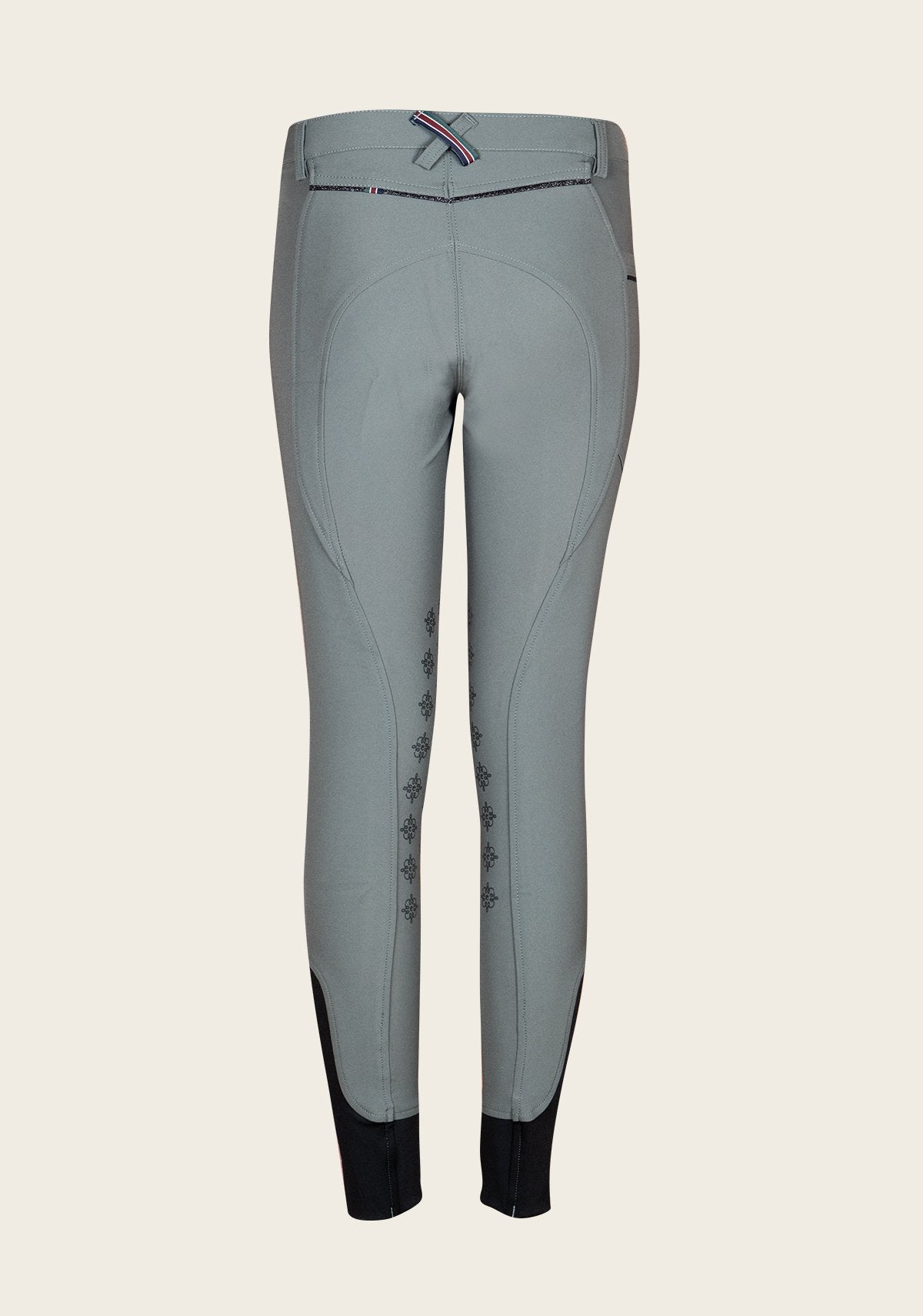 Espoir Inspire Dusky Green Knee Patch Bamboo Breeches - Espoir Equestrian - Equiluxe Tack