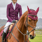 Espoir Inspire Mesh Show Jacket Plum - Espoir Equestrian - Equiluxe Tack