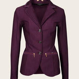 Espoir Inspire Mesh Show Jacket Plum - Espoir Equestrian - Equiluxe Tack