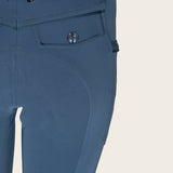 Espoir Inspire Mid Blue Coolmax Breeches - Espoir Equestrian - Equiluxe Tack