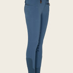 Espoir Inspire Mid Blue Coolmax Breeches - Espoir Equestrian - Equiluxe Tack