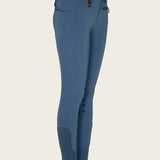 Espoir Inspire Mid Blue Coolmax Breeches - Espoir Equestrian - Equiluxe Tack