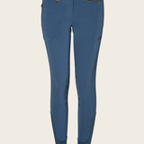 Espoir Inspire Mid Blue Coolmax Breeches - Espoir Equestrian - Equiluxe Tack