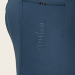 Espoir Inspire Mid Blue Coolmax Breeches - Espoir Equestrian - Equiluxe Tack