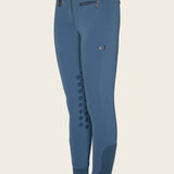 Espoir Inspire Mid Blue Coolmax Breeches - Espoir Equestrian - Equiluxe Tack