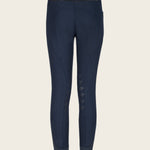 Espoir Inspire Navy Knee Patch Bamboo Breeches - Espoir Equestrian - Equiluxe Tack