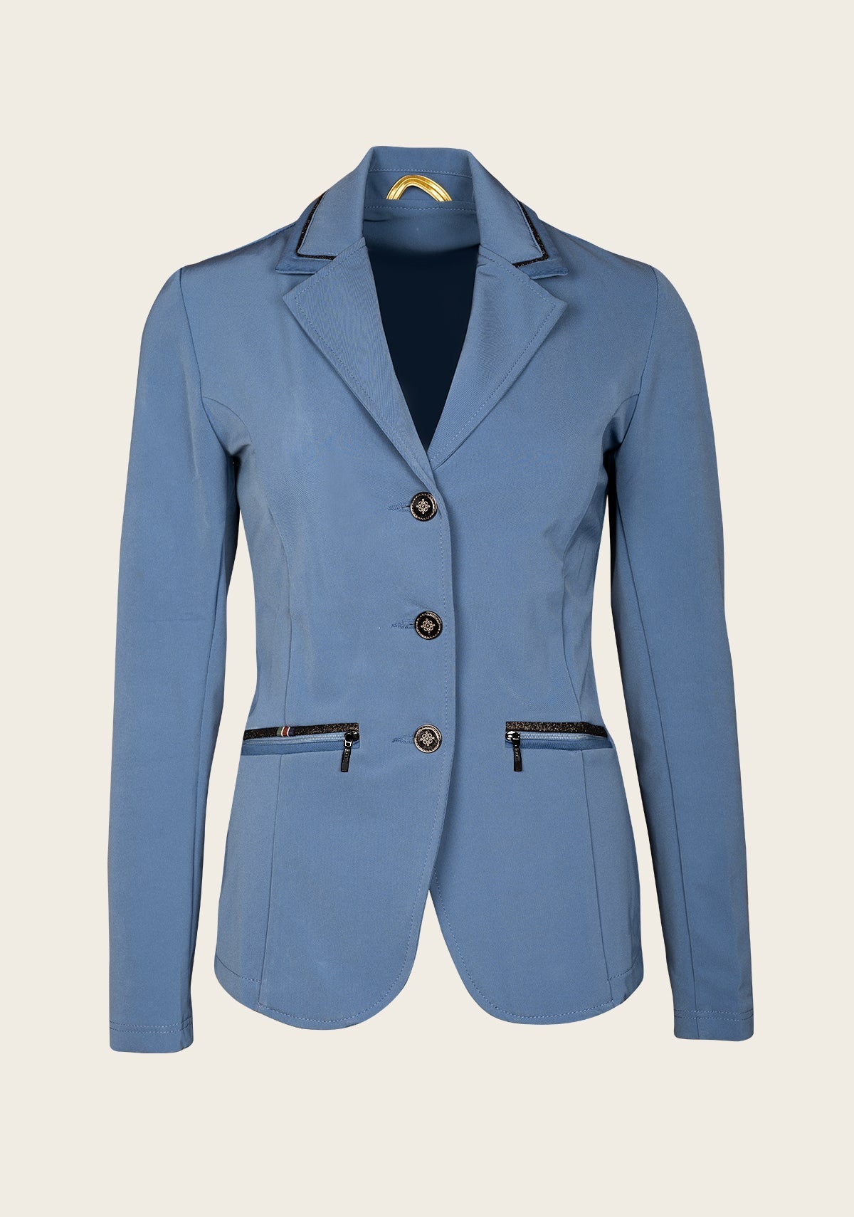 Espoir Inspire Show Jacket Mid Blue - Espoir Equestrian - Equiluxe Tack