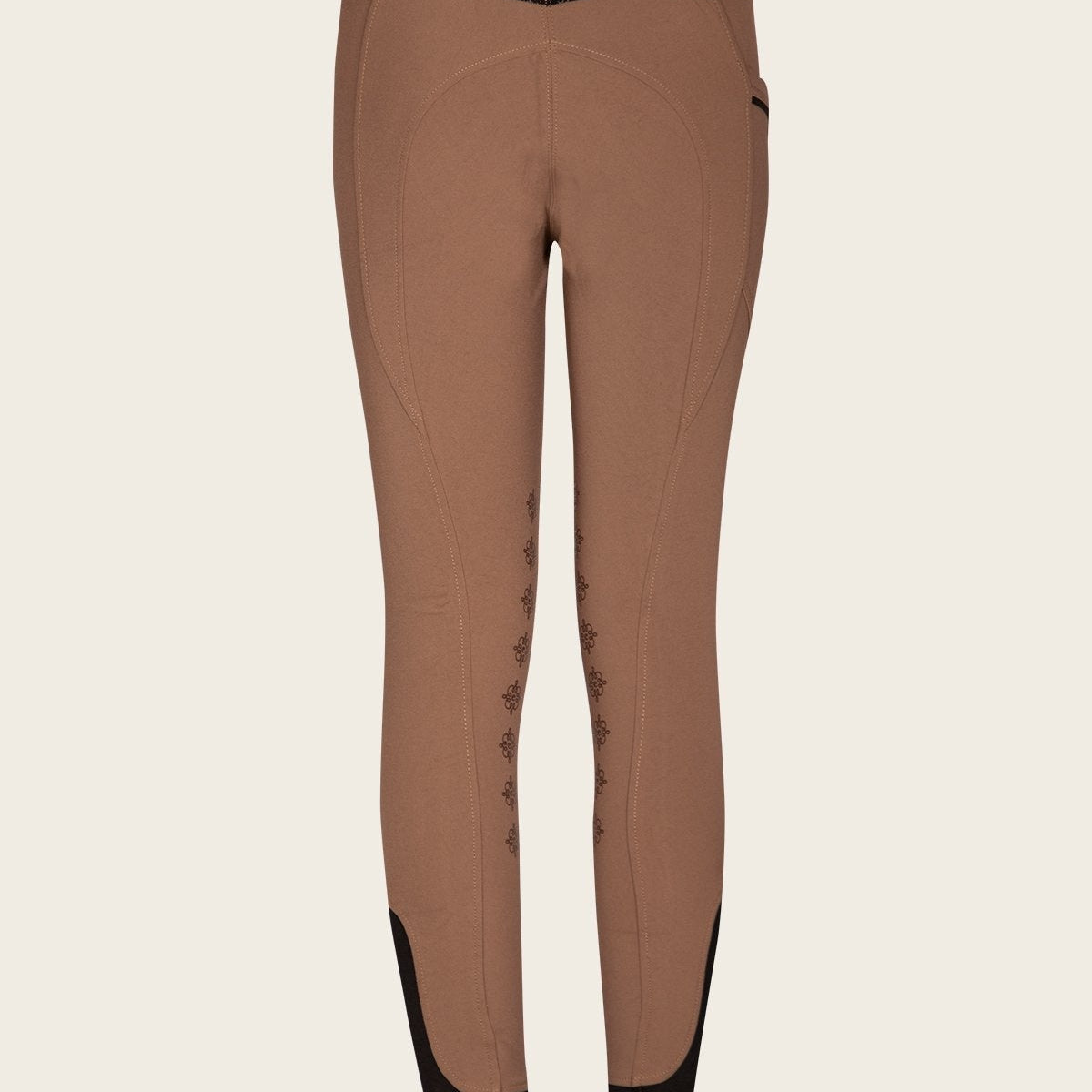 Espoir Inspire Walnut Knee Patch Bamboo Breeches - Espoir Equestrian - Equiluxe Tack