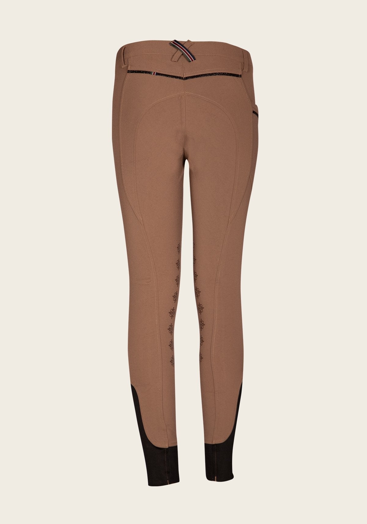 Espoir Inspire Walnut Knee Patch Bamboo Breeches - Espoir Equestrian - Equiluxe Tack