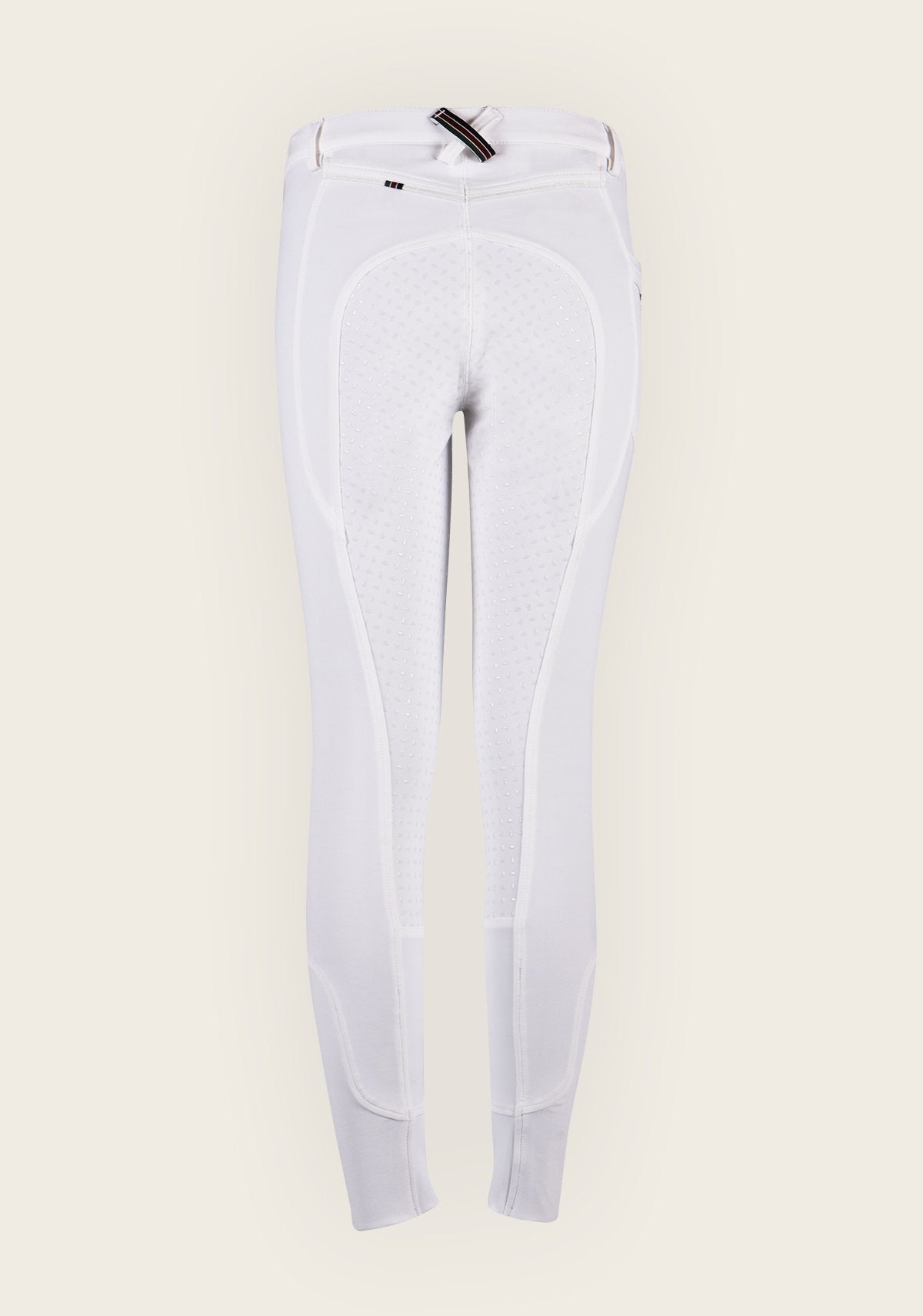 Espoir Inspire White Full Seat Bamboo Breeches - Espoir Equestrian - Equiluxe Tack